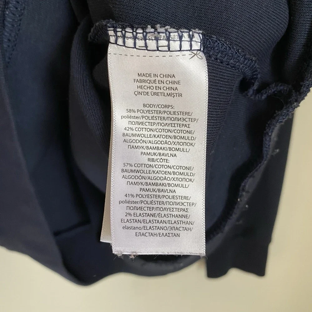 Polo Ralph Lauren Pullover Hoodie Men Size M Navy Fleece  RL 67 Script